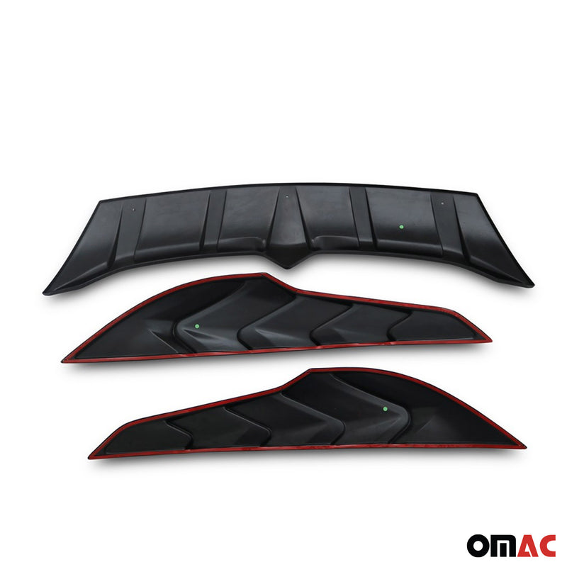 Motorhaube Deflektor Insekten Steinschlagschutz für Mitsubishi L200 2019-2025 3x