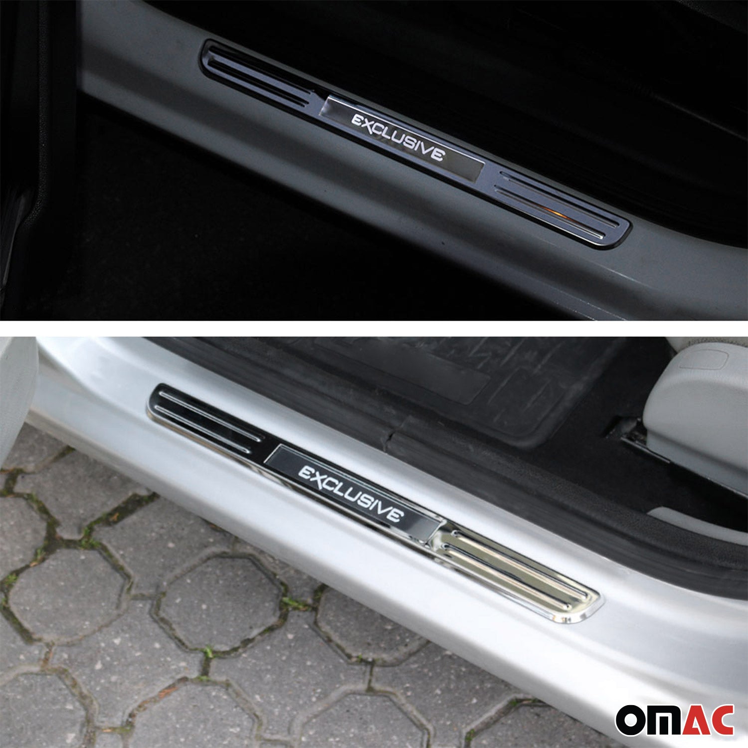 Einstiegsleisten Türschweller Exclusive für VW Golf 2003-2021 Edelstahl 4x
