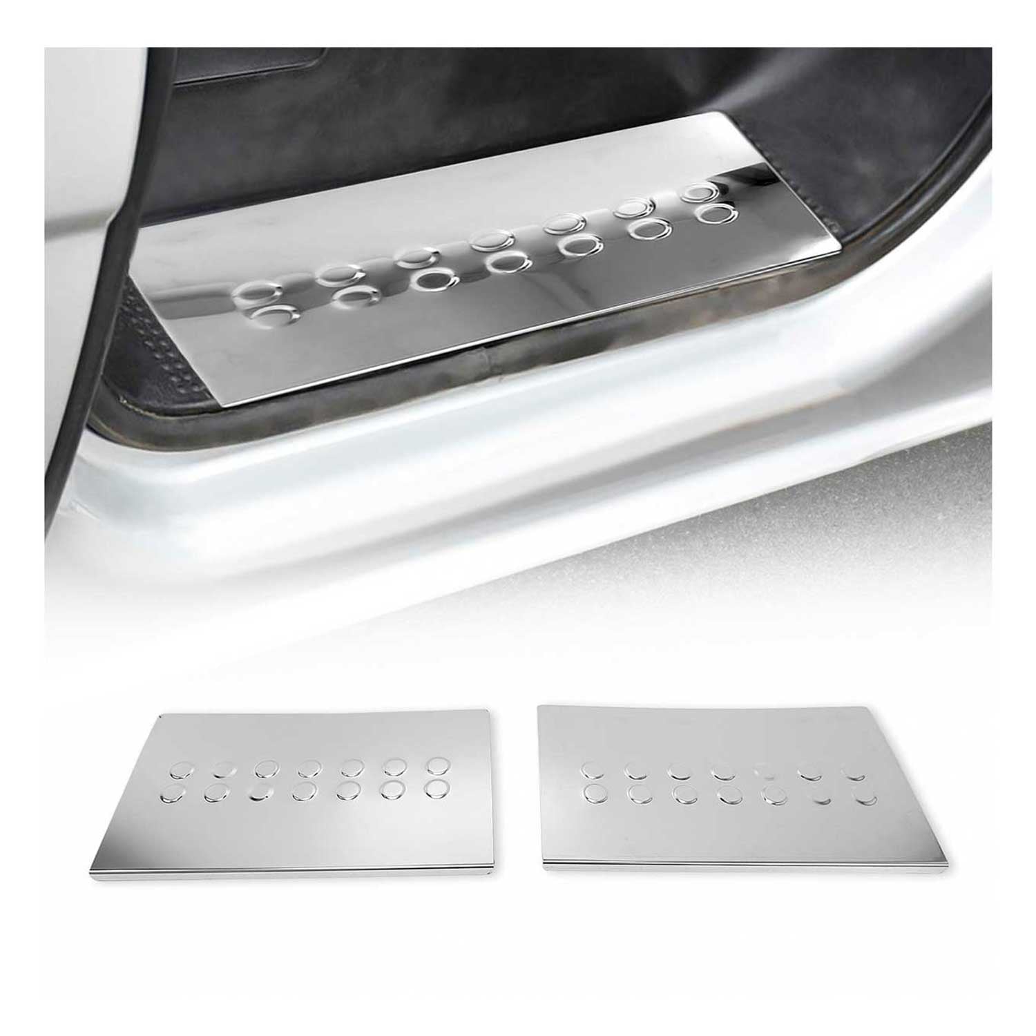 Einstiegsleisten Türschweller für Renault Master Opel Movano Edelstahl Silber 2x