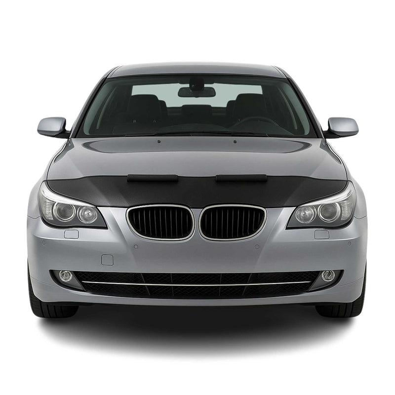 Haubenbra Steinschlagschutz Bonnet Bra für BMW 5er E60 E61 Schwarz Halb