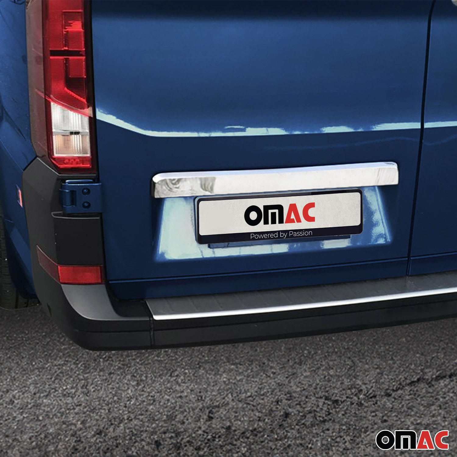 Kofferraumleiste Heckklappe Leiste für VW Crafter 2017-2026 Edelstahl Chrom