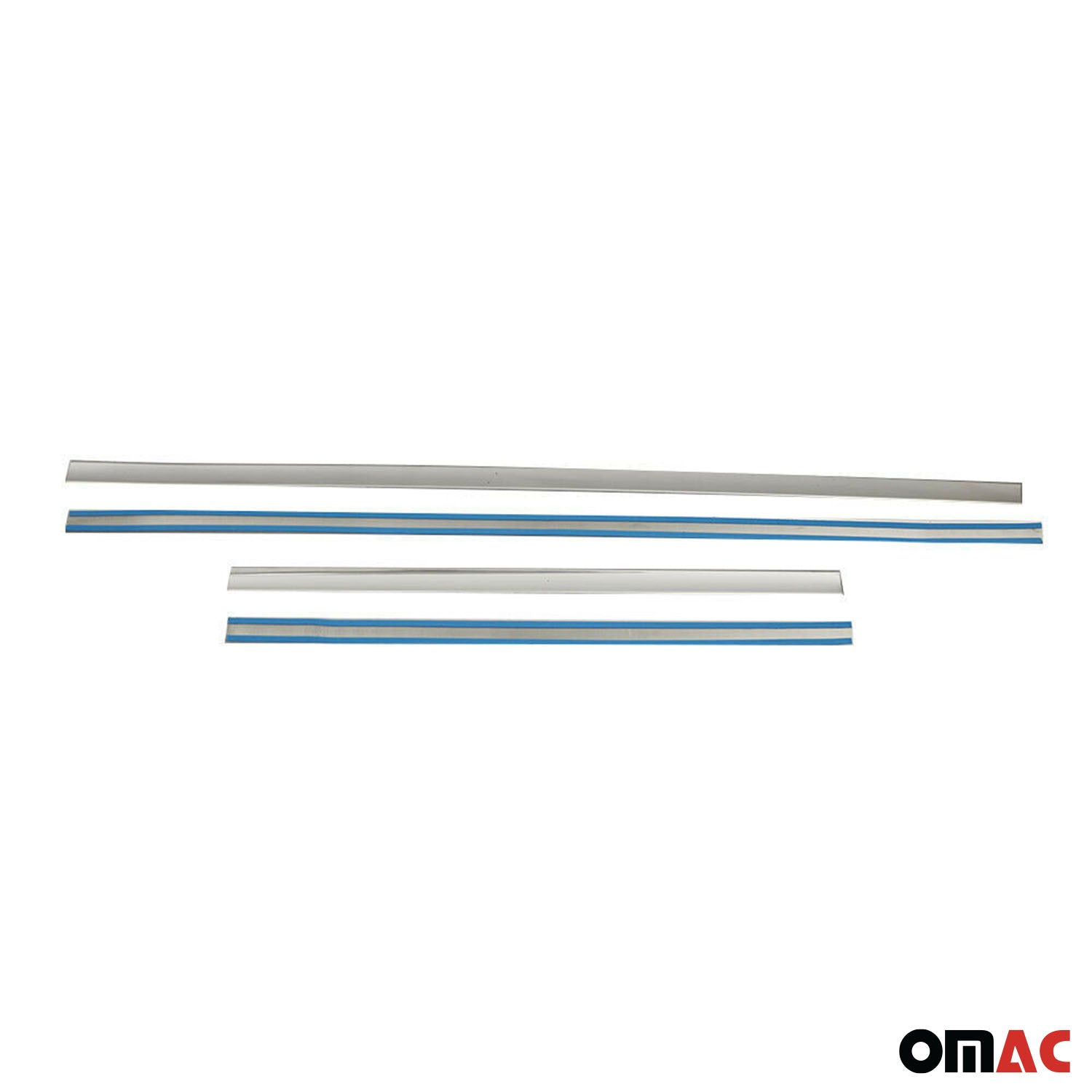 Türschutz Türleiste Seitentürleiste für Kia Ceed 5D SW Edelstahl Chrom 4x