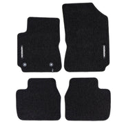 Velours Fußmatten für Citroen C4 Cactus 2014-2020 Autoteppich Schwarz 4 tlg