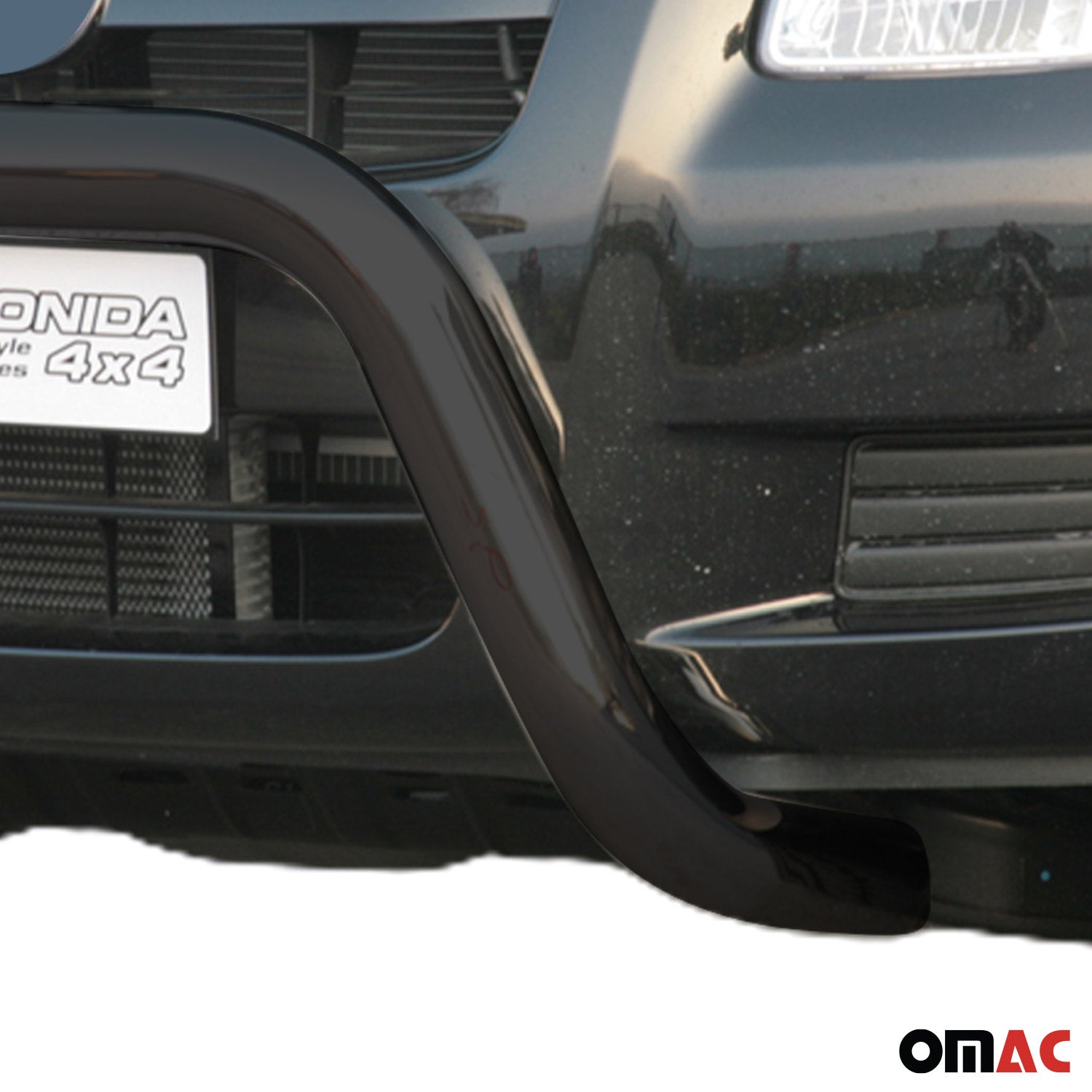 Frontbügel Frontschutzbügel für Mazda BT-50 2006-2012 ø76mm Stahl Schwarz Schutz
