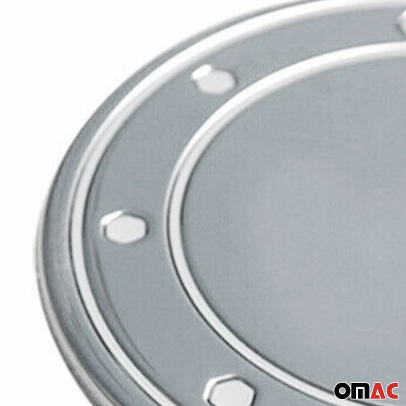 Tankdeckel Blenden Tankverschluss für VW Golf 1997-2003 Edelstahl Silber Chrom