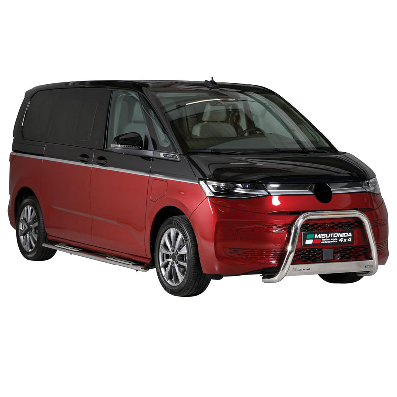 Frontbügel Frontschutzbügel für VW Multivan T7 2022-2025 ø63mm Stahl Silber