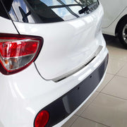 Ladekantenschutz für Hyundai i10 II Schrägheck 2017-2019 Facelift Edelstahl
