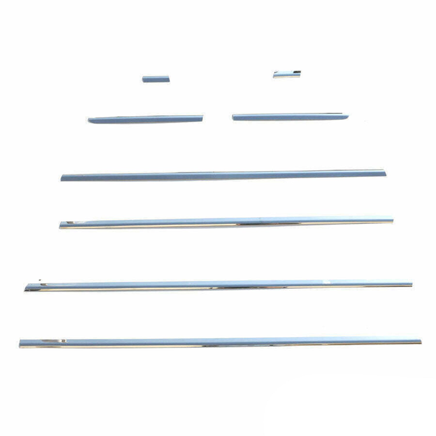 Fensterleisten Zierleisten für Citroen C4 Schrägheck 2004-2010 Edelstahl 8tlg