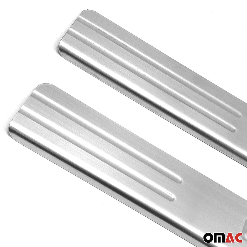 Einstiegsleisten Türschweller Exclusive für Opel Edelstahl Silber 2tlg