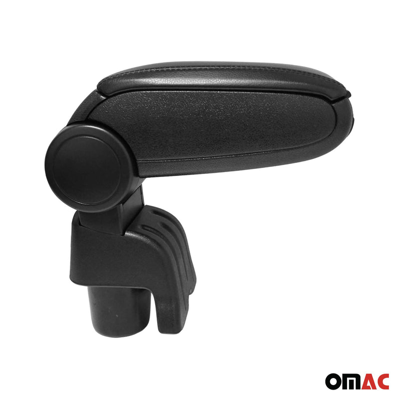 Mittelarmlehne Armlehne Mittelkonsole für VW Polo 6R 2009-2017 PU-Leder Schwarz