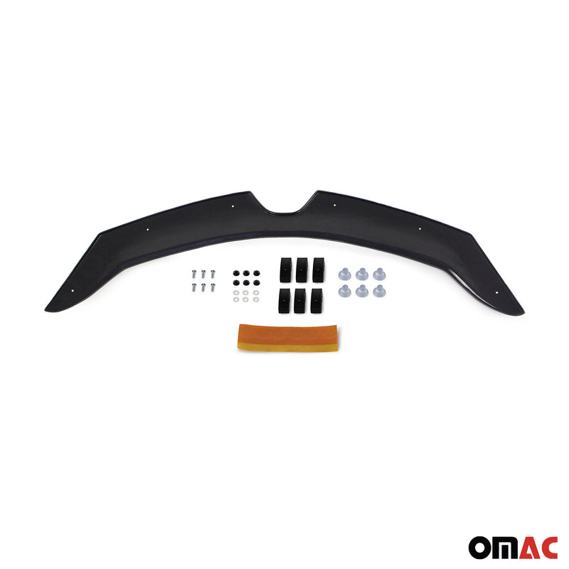 Bonnet deflector insect stone chip protection for Renault Clio 2012-19 dark
