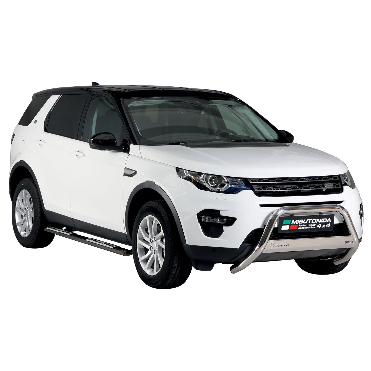 Stahl Schwellerrohre Trittbretter für Land Rover Discovery Sport 2014-2018