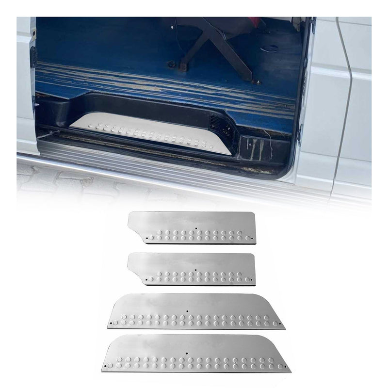 Einstiegsleisten Türschweller für VW Caravelle T4 1990-2003 Edelstahl Silber 3x