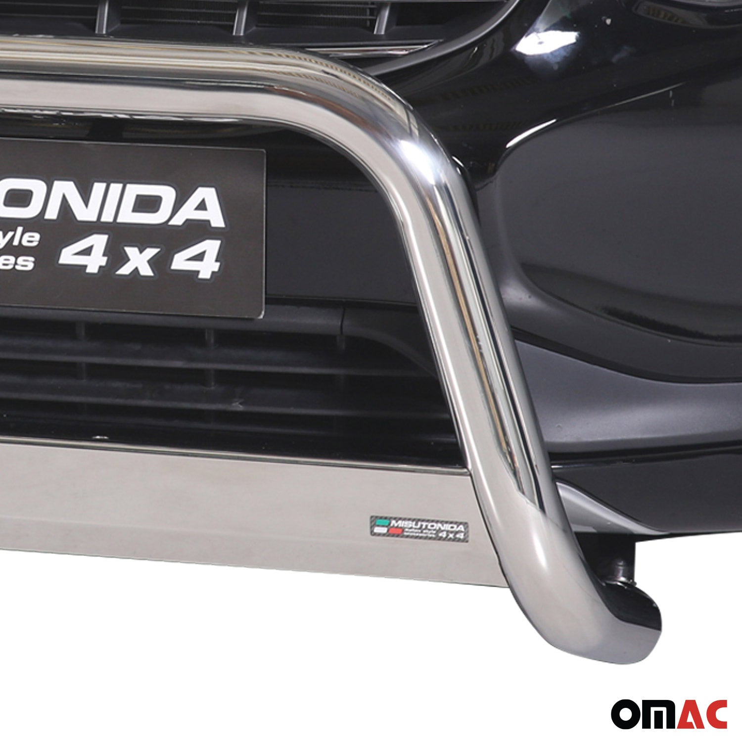Frontbügel Frontschutzbügel für Volvo XC60 2013-2017 ø63mm Stahl Silber Schutz