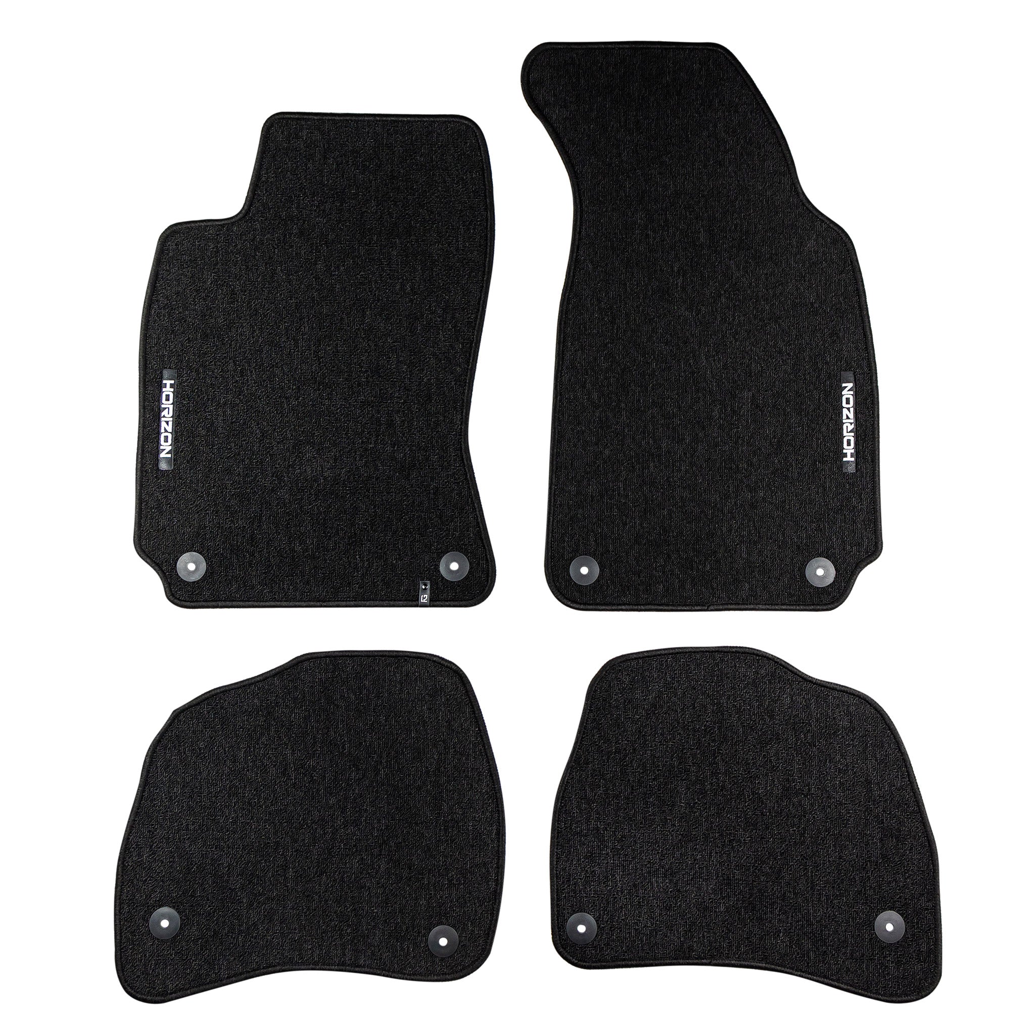 Velours Fußmatten für VW Passat B5 1996-2005 Autoteppich Automatten Schwarz 4tlg