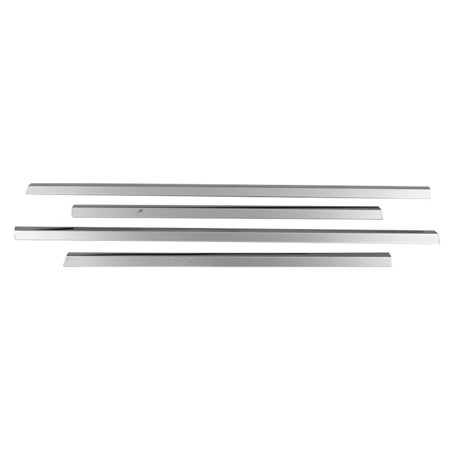 Fensterleisten Zierleisten für Mercedes ML W163 1998-2005 Edelstahl Chrom 4tlg