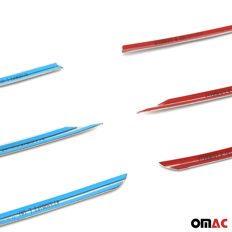 Kühlergrill Grillleisten für Mercedes Vito W447 2024-2025 Edelstahl Chrom 6tlg