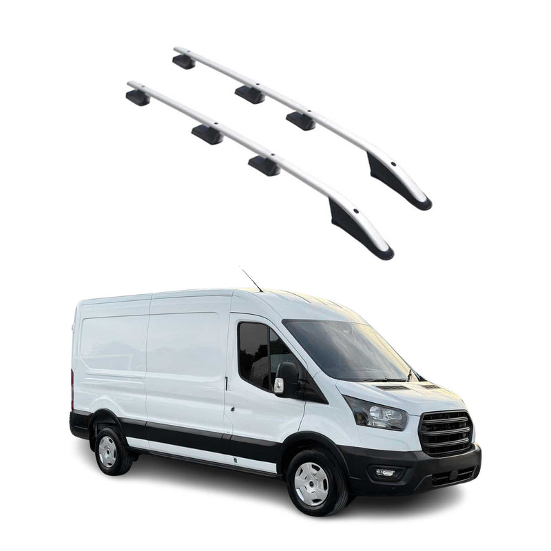 Aluminium Dachreling Querträger für Ford Transit 2014-2025 Extra L3 Langer Grau