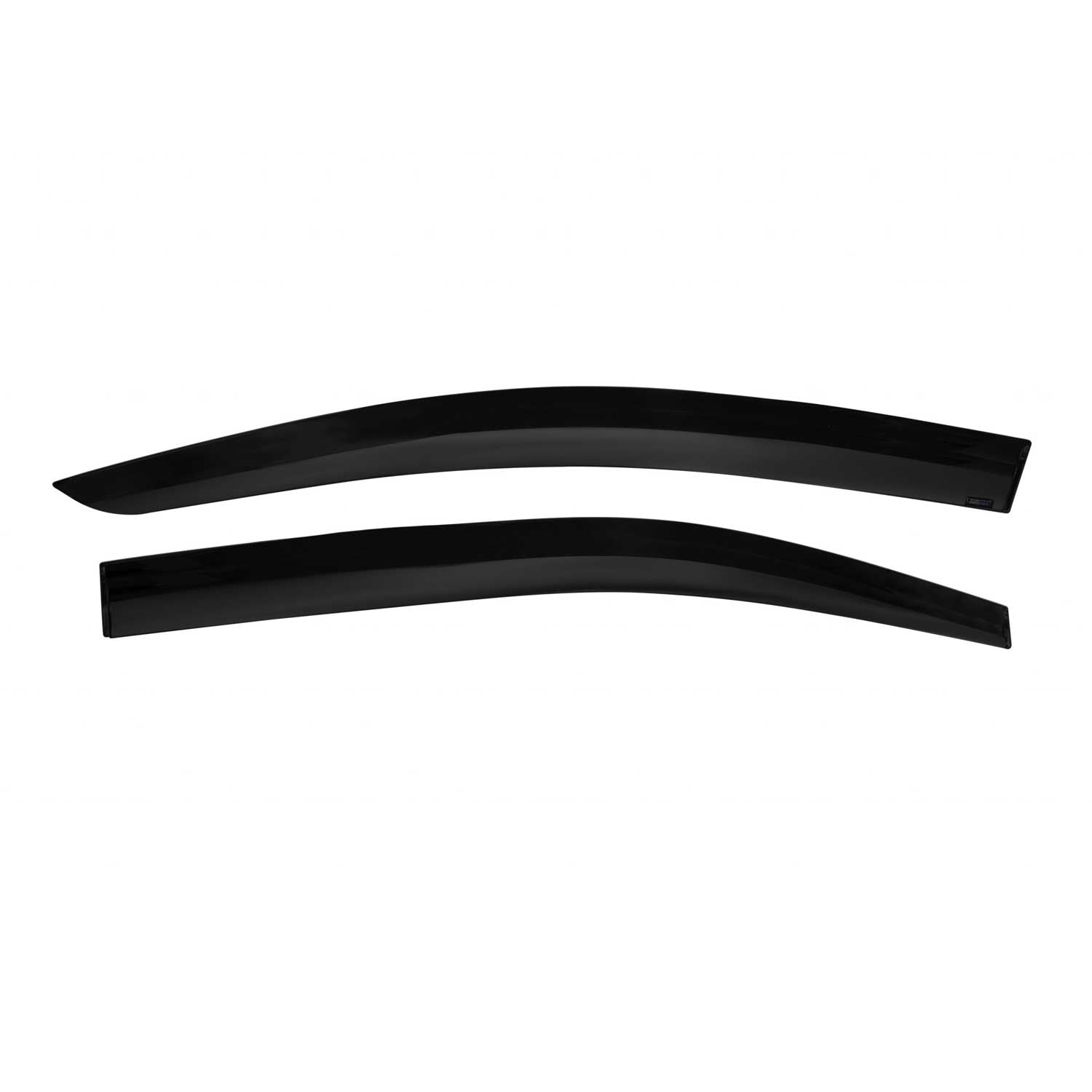 2x Windabweiser Regenabweiser für VW Caddy 2020-2026 Acryl Dunkel
