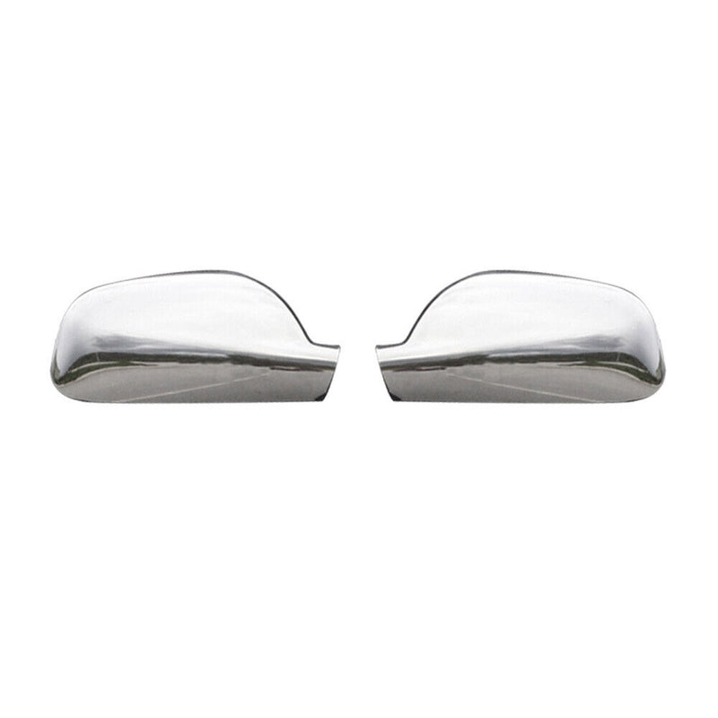 Spiegelkappen Spiegelabdeckung für Peugeot 407 2004-2010 Chrom ABS Silber 2tlg