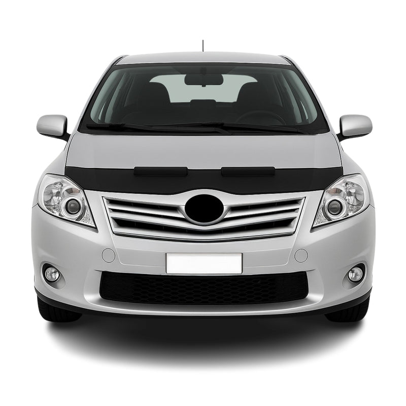 Haubenbra Steinschlagschutz Bonnet Bra für Toyota Auris 2010-2012 Schwarz Halb