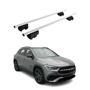 Dachträger Gepäckträger für Mercedes GLA X247 SUV 2020-2026 ABE Metall Silber