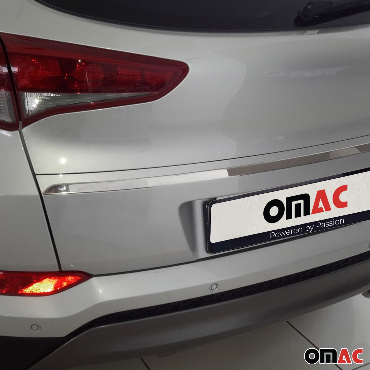 Heckleiste Kofferraumleiste Leiste für Hyundai Tucson 2015-2018 Edelstahl Chrom