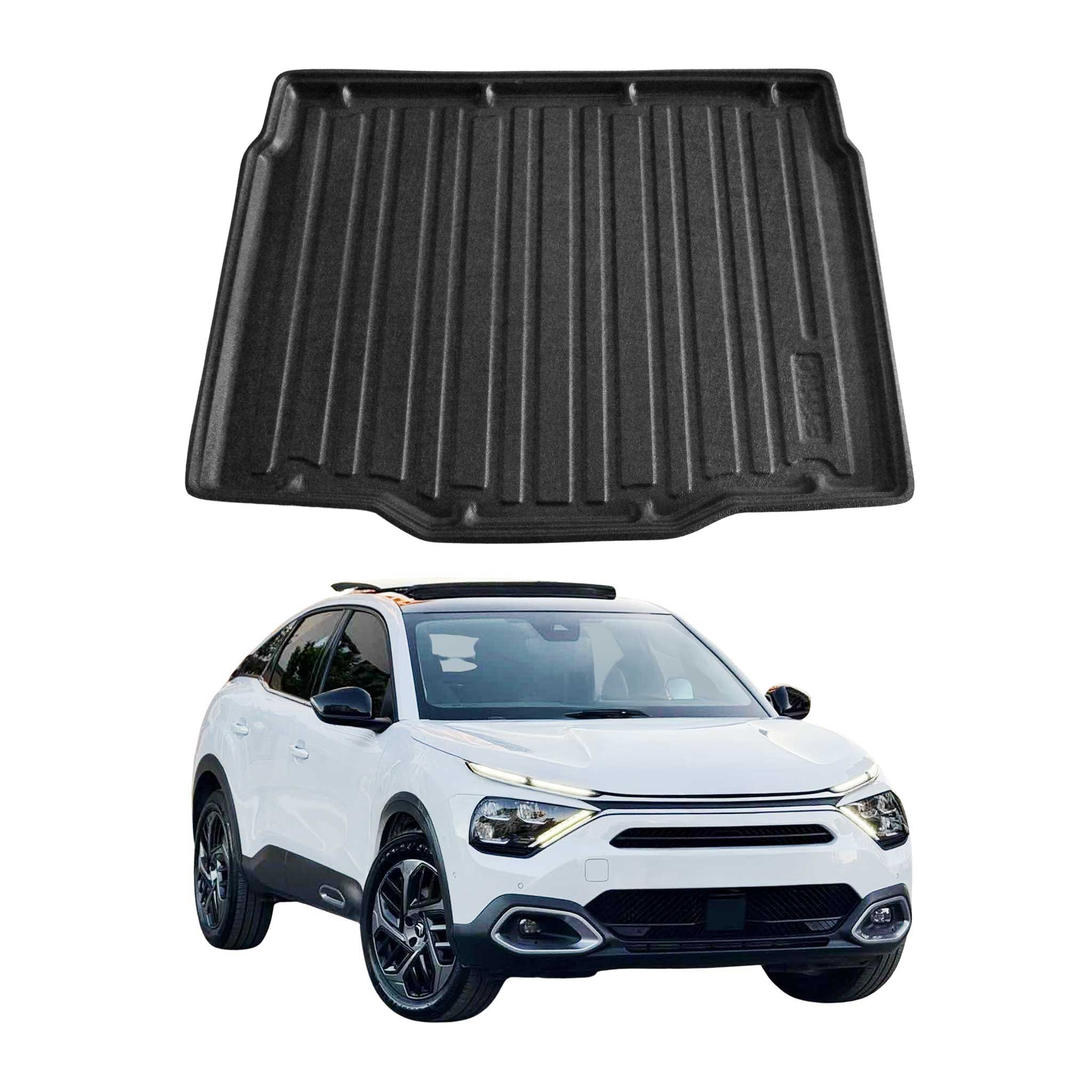 Kofferraumwanne Laderaumwanne für Citroen C4 2021-2026 Gummi TPE Schwarz
