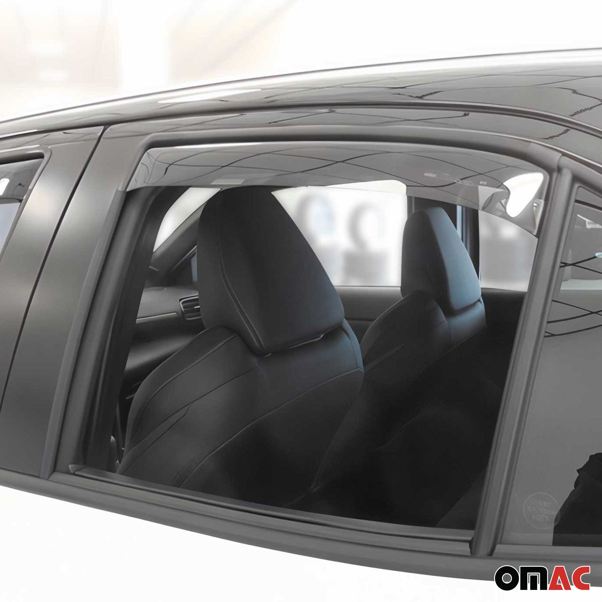 Windabweiser Regenabweiser für Toyota Yaris Cross 2021-2026 Dunkel Acryl 4tlg