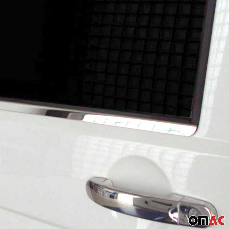 Fensterleisten Zierleisten für VW Transporter T4 Caravelle 1990-2003 Chrom 2x