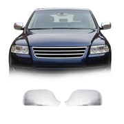 Spiegelkappen Spiegelabdeckung für VW Touareg I 2002-2010 Edelstahl Chrom 2tlg