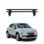 Menabo Dachträger Grundtäger für Fiat 500X 2015-2026 50kg Alu Schwarz 2 tlg