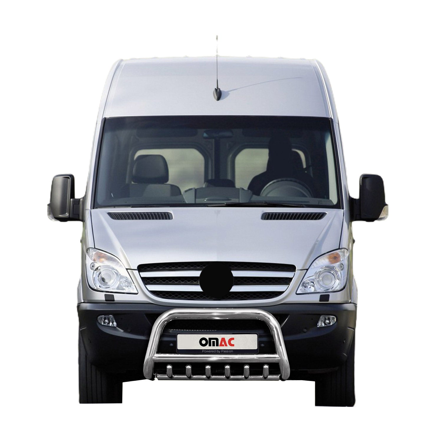 Frontbügel Frontschutzbügel für Mercedes Sprinter 2006-2013 mit ABE Stahl Silber