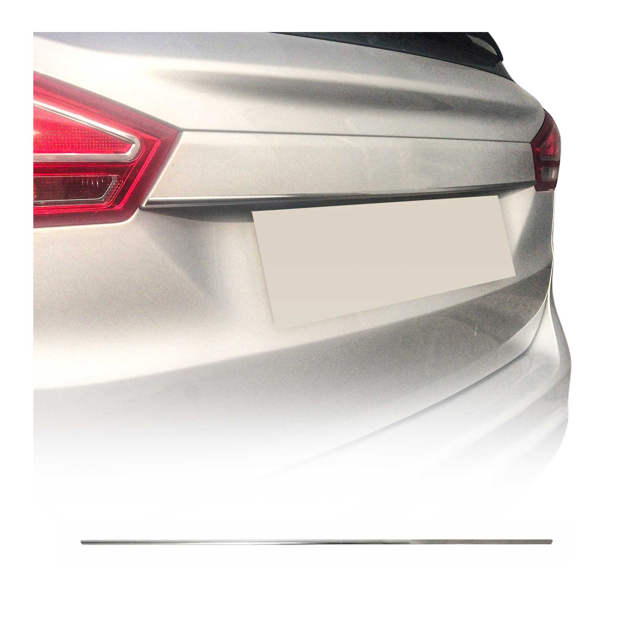 Kofferraumleiste Heckklappe Leisten für Ford B-Max 2012-2017 Edelstahl Chrom