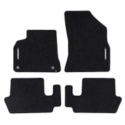 Velours Fußmatten für Peugeot 3008 I 2009-16 Autoteppich Automatten Schwarz 4tlg