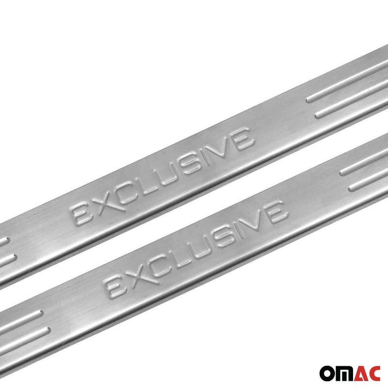 Einstiegsleisten Türschweller Exclusive für Opel Zafira Zafira B / C Chrom 2x