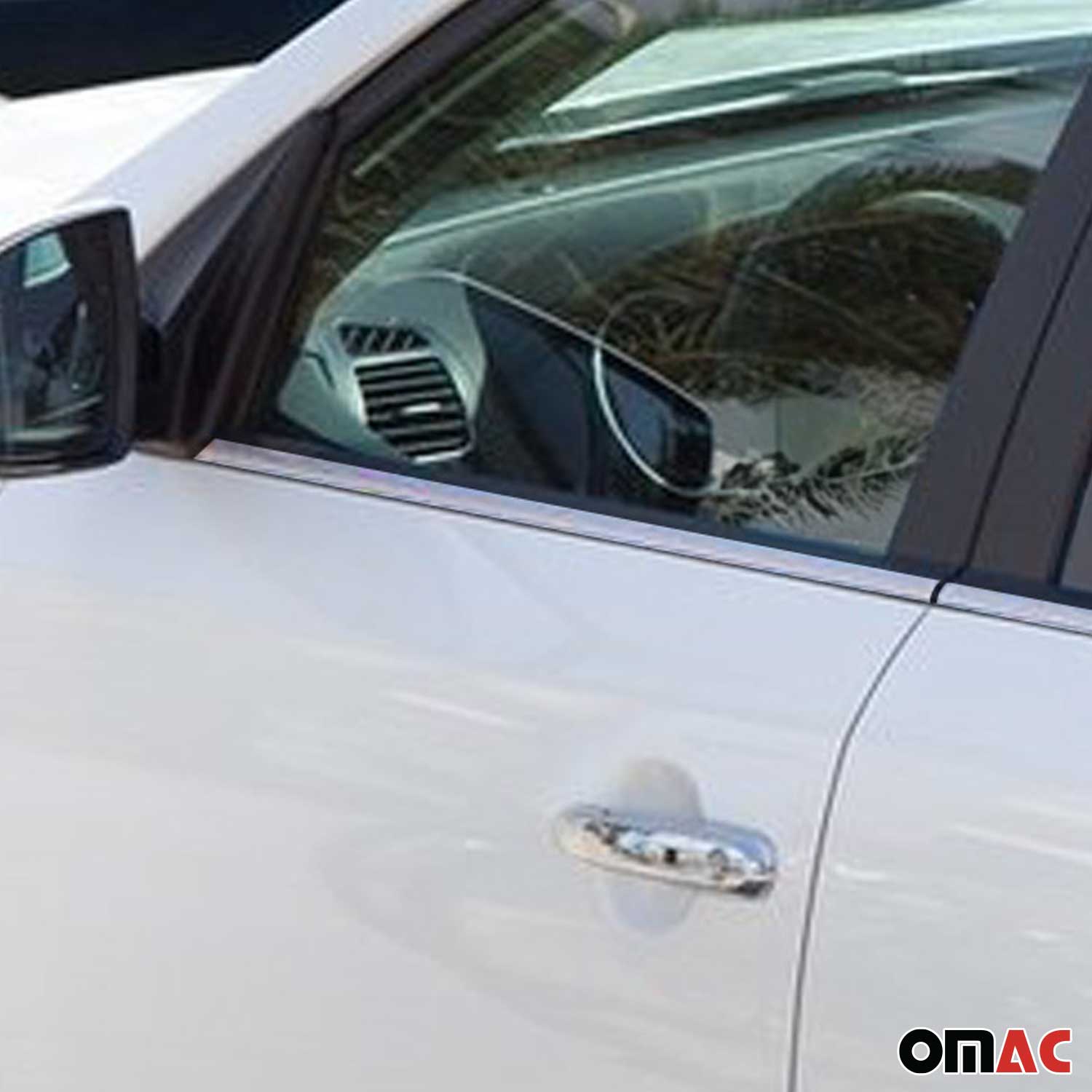 Fensterleisten Zierleisten für Kia Sorento 2009-2016 Edelstahl Chrome Gebürstet