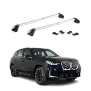 Dachträger Grundtäger für BMW X3 G45 2024-2026 100kg Aluminium Silber 2 tlg ABE