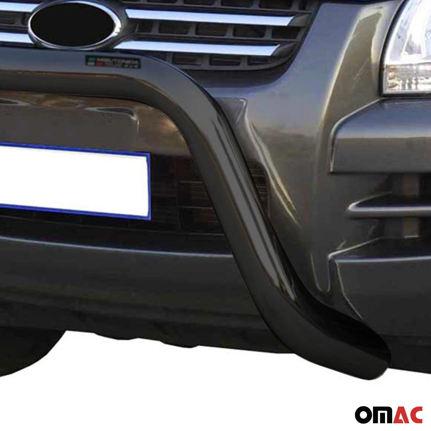Frontbügel Frontschutzbügel für Kia Sportage 2004-2008 ø76mm Stahl Schwarz