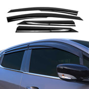 4x Windabweiser Regenabweiser für VW Passat B8 2015-2019 Acryl Dunkel
