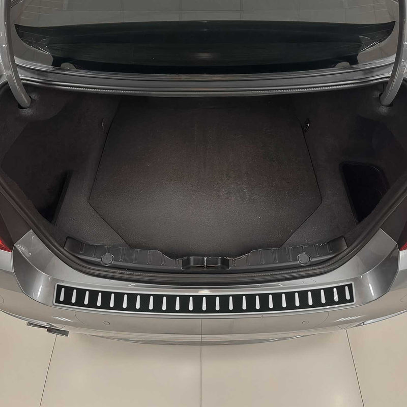 Ladekantenschutz Stoßstange für BMW 5er Limo G30 2016-2023 Chrom Edelstahl