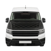 Haubenbra Steinschlagschutz Bonnet Bra für VW Crafter 2016-2024 Kariert 1tlg