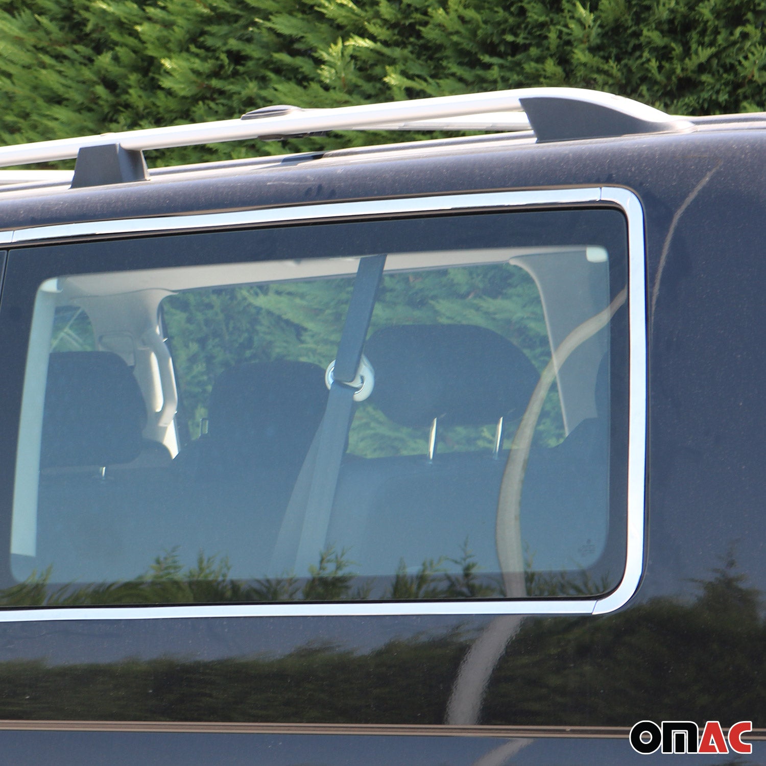 Fensterleisten Zierleisten für VW T5 2003-2015 Langer Schiebetür Edelstahl 14tlg