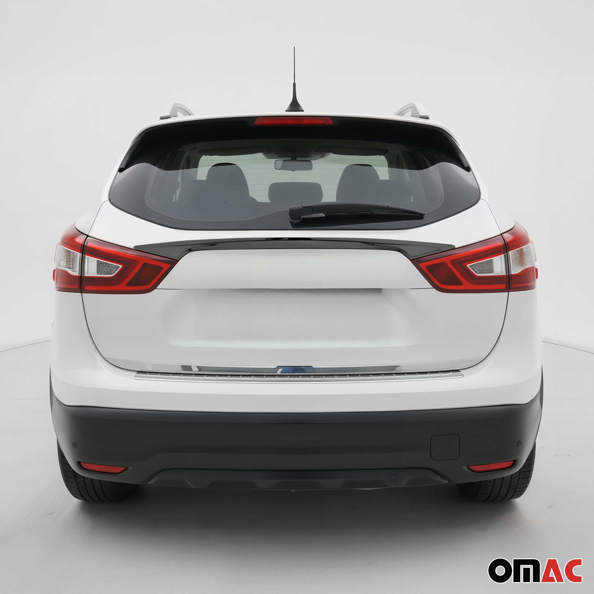 Heckklappe Kofferraumöffner für Nissan Qashqai J11 2014-2021 Edelstahl Dunkel