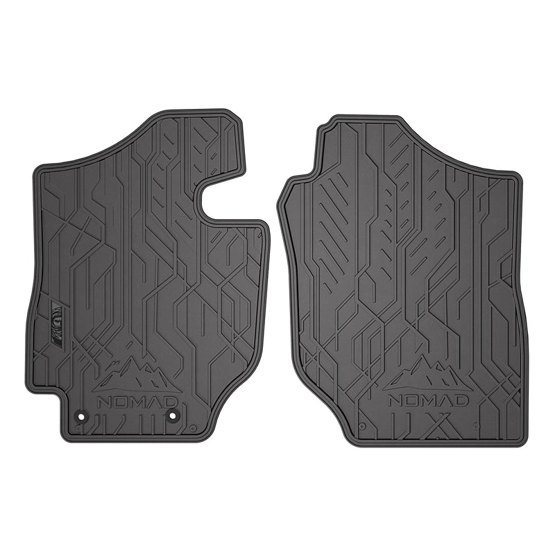Fußmatten Gummimatten für Suzuki Jimny IV 2018-2025 1.Reihe Gummi Schwarz 2 tlg