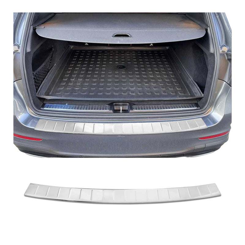 Ladekantenschutz Stoßstangenschutz für Mercedes GLC X253 2015-25 Edelstahl Chrom