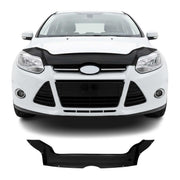 Motorhaube Deflektor Steinschlagschutz für Ford Focus 2010-2015 Schwarz