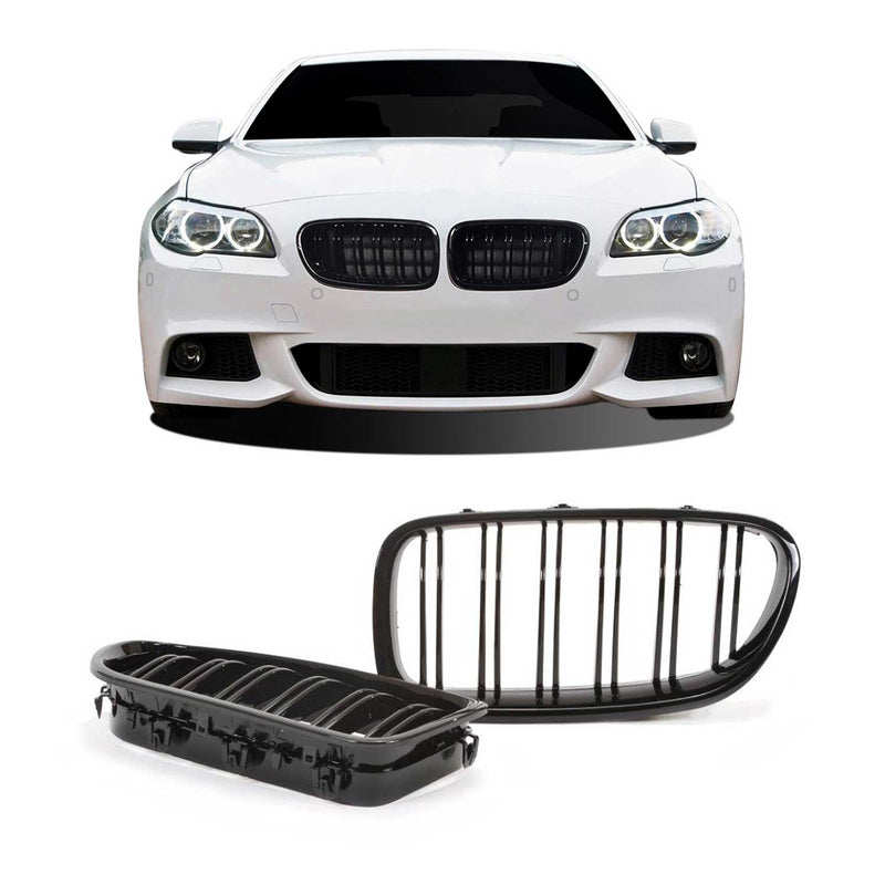 JOM Kühlergrill Kühlergitter für BMW 5er F10/F11/F18 2010-2015 schwarz 1tlg
