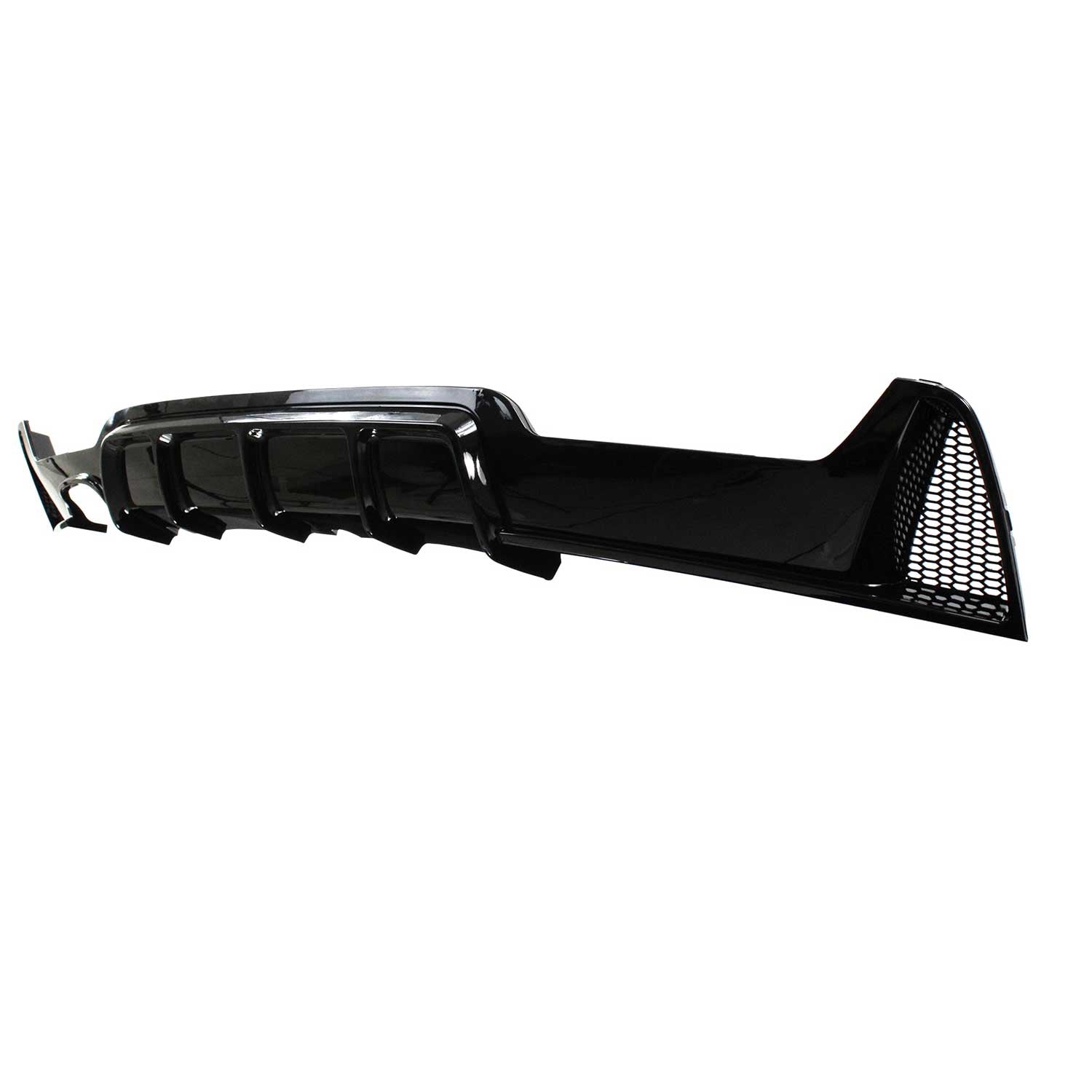 JOM Heckdiffusor Spoilerlippe für BMW 4er F32 F36 Bj 2013-2020 schwarz glänzend