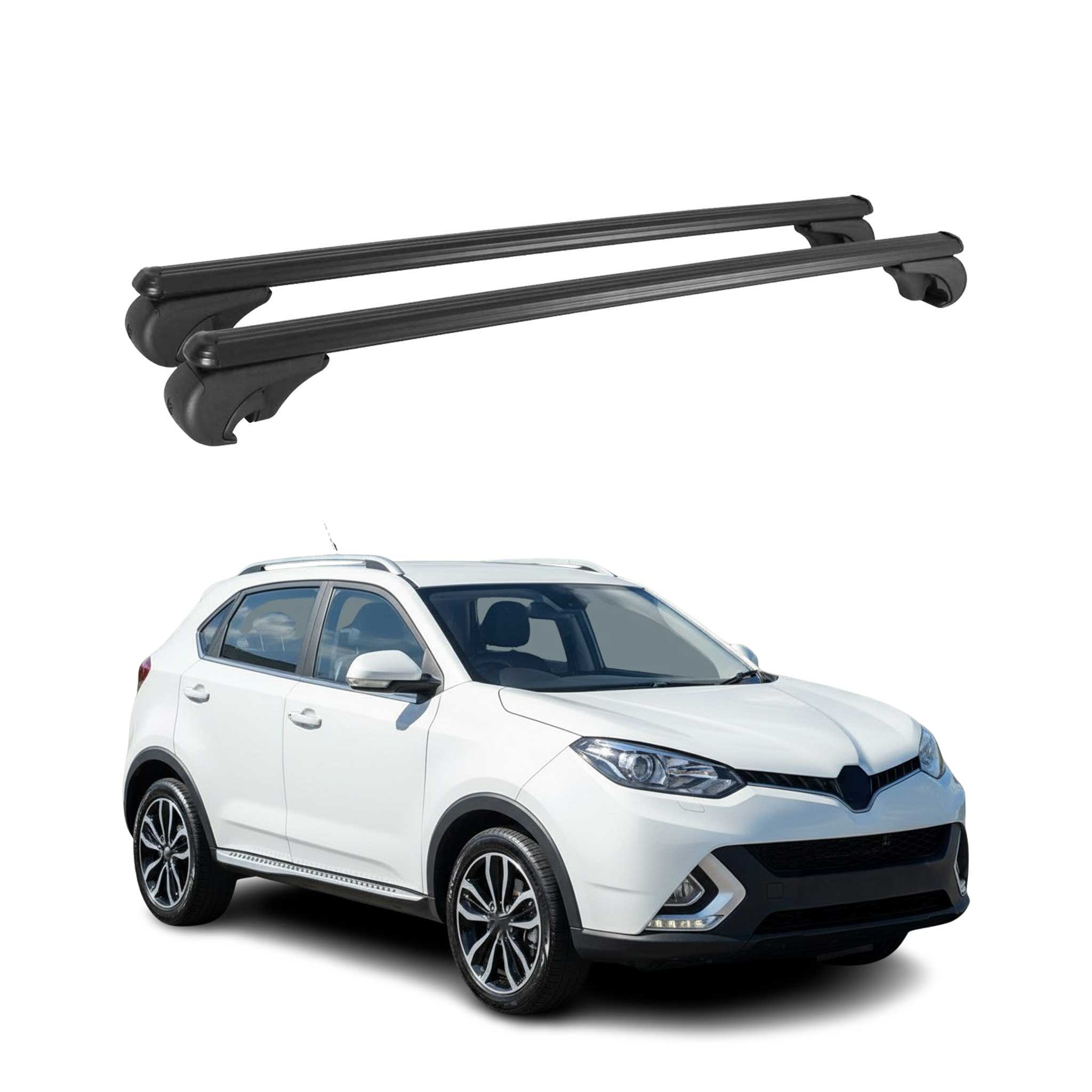Dachträger Grundtäger für MG GS 2016-2019 75kg Aluminium Schwarz 2 tlg
